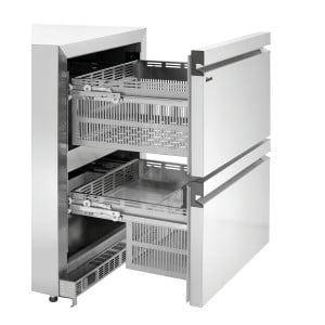 Mesa Refrigerada 2 Puertas 2 Cajones - L 600 x P 600 mm - Bartscher