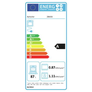 Horno de inducción eléctrica - 98 L - Bartscher