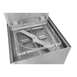 Lavavajillas de capota DS 500 SR Bartscher robusto en acero inoxidable - Rendimiento profesional