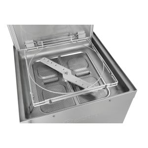 Lave-vaisselle à capot DS 500 SR Bartscher robuste en inox - Performances professionnelles