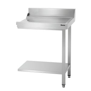 Mesa de drenaje DS-700R de acero inoxidable para cocina profesional