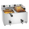 SNACK IV Plus Fryer Bartscher | Double tank, 190°C optimal