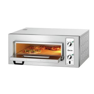 Pizza oven NT 501 Bartscher: Simultaneous baking of 4 pizzas up to 450 °C