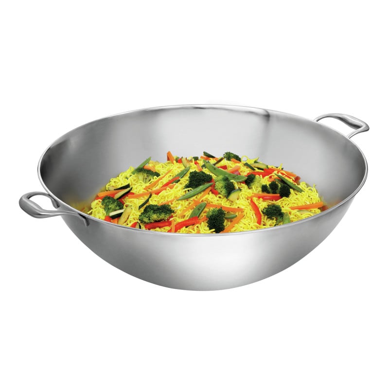 Salteadora wok profesional Bartscher - Acero inoxidable - 22L