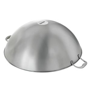 Professional Bartscher wok pan - Stainless steel - 22L