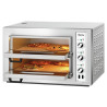 Horno para pizza NT 502 Bartscher: Horno profesional doble para 8 pizzas