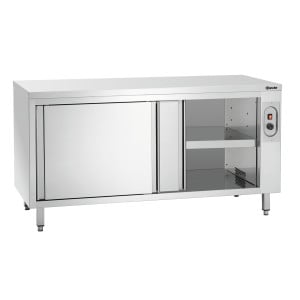 Armario calentador 700 Bartscher: Mueble bajo de acero inoxidable profesional