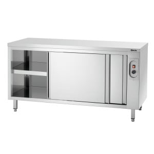 Armario calentador 700 Bartscher: Mueble bajo de acero inoxidable profesional