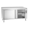 Armario calentador profesional Bartscher 700 - Mueble bajo inox 1600mm