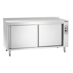 Armario calentador profesional Bartscher 700 - Mueble bajo inox 1600mm