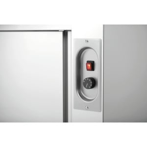 Armoire chauffante professionnelle en inox - Bartscher 1400W