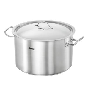 Professional Bartscher 16L stainless steel stockpot