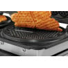 Professional waffle maker Bartscher 2HW211 - Heart waffles in stainless steel