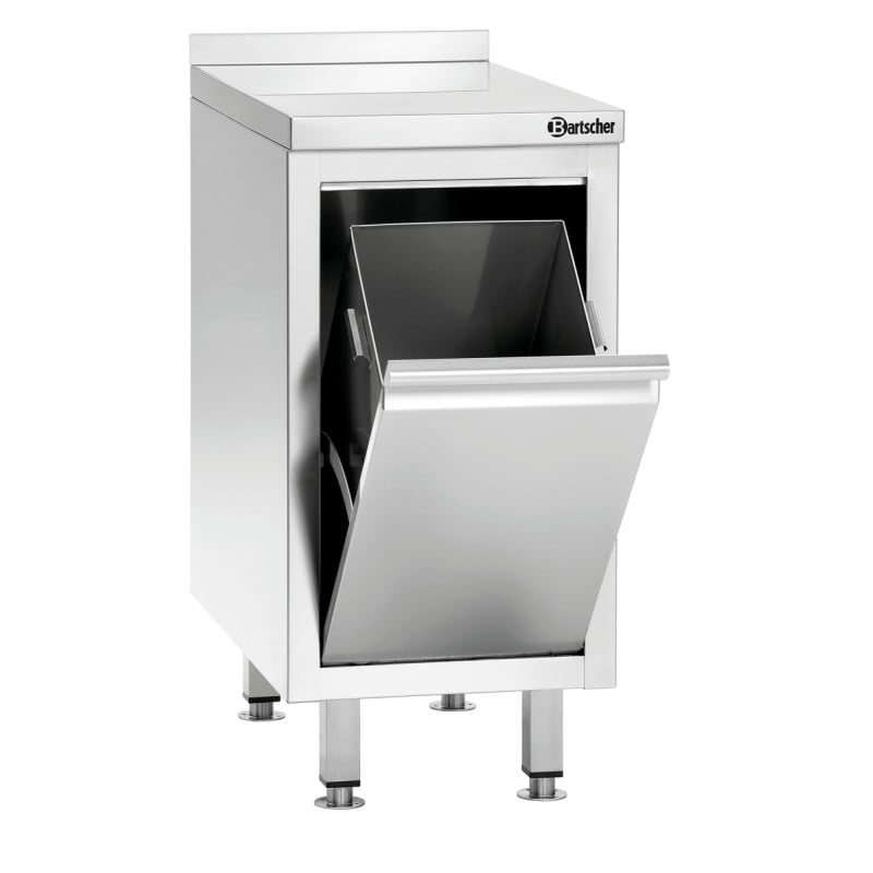 700A1 Bartscher trash can holder: practical, aesthetic, and durable.