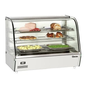 Vitrina caliente Bartscher DeliPlus II en acero inoxidable