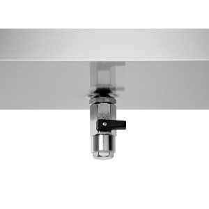 Professional wall-mounted hood 900, L1600 Bartscher stainless steel AISI