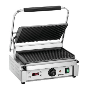 Grill de contacto Panini 1RDIG Bartscher - Rendimiento y versatilidad