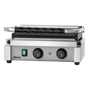 Grill contact Panini-T Bartscher : High-performance Gril à contact pour paninis et sandwichs