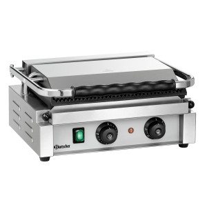 Grill contact Panini-T Bartscher: High-performance contact grill for paninis and sandwiches