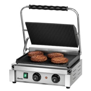 Grill de contacto Panini-T Bartscher: Grill de contacto de alto rendimiento para paninis y sándwiches