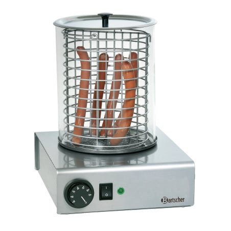 Máquina de Hot-Dog Bartscher: profesional, acero inoxidable y temperatura ajustable