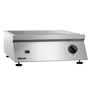 Professional induction hob Bartscher ITH 35-265 - Power 3500W and 20 levels - Stainless steel