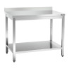 Stainless steel work table L1000, AD, Bartscher | Spacious & robust