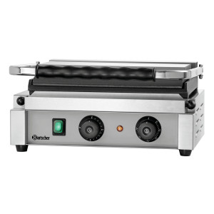 Parrilla Panini profesional Panini-T 1G Bartscher - Rendimiento óptimo para tus parrilladas