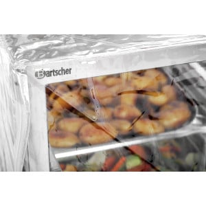 Housse de protection transparente pour Chariot Gastronorm AGN700-1/1