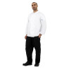 Chaqueta de cocina unisex blanca de manga larga Vegas - Talla L - Whites Chefs Clothing - Fourniresto