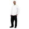 Chaqueta de cocina unisex blanca de manga larga Vegas - Talla M - Whites Chefs Clothing - Fourniresto