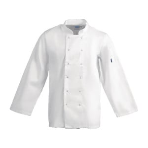 Veste De Cuisine Mixte Blanche À Manches Longues Vegas - Taille Xl - Whites Chefs Clothing - Fourniresto