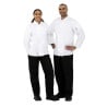 Unisex White Long Sleeve Vegas Chef Jacket - Size Xs - Whites Chefs Clothing - Fourniresto