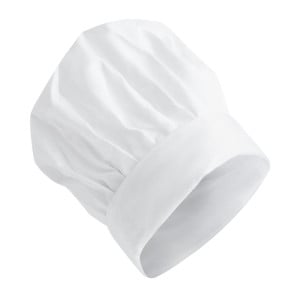 Toque de Chef Tallboy - Talla M 58 cm - Ropa de Chef Blancos - Fourniresto