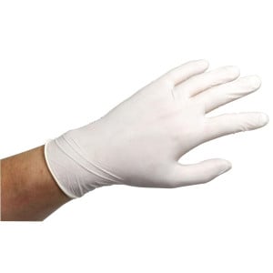 Guantes de látex con polvo - Talla M - Lote de 100 - FourniResto - Fourniresto