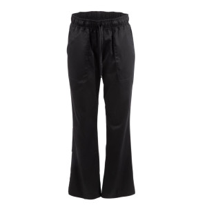 Women's Black Executive Chef Pants - Size S - Chef Works - Fourniresto