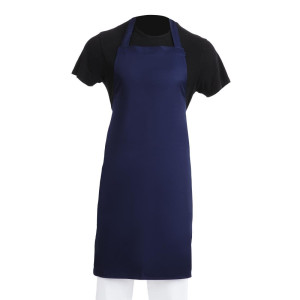 Navy Blue Bib Apron 710 X 970 Mm - Whites Chefs Clothing - Fourniresto