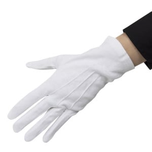 Guantes de servicio blancos para hombre - Talla L/XL - FourniResto - Fourniresto