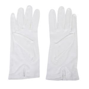 Guantes de servicio blancos para hombre - Talla S/M - FourniResto - Fourniresto