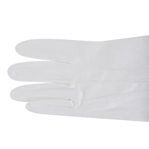 Guantes de servicio blancos para hombre - Talla S/M - FourniResto - Fourniresto