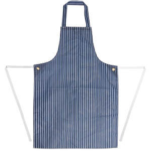 Delantal Babero Impermeable a Rayas Azul y Blanco 1016 x 711 mm - Ropa de Chef Whites - Fourniresto