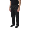 Pantalón de cocina unisex negro Vegas - Talla L - Whites Chefs Clothing