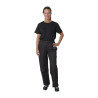 Pantalón de cocina unisex negro Vegas - Talla M - Whites Chefs Clothing - Fourniresto