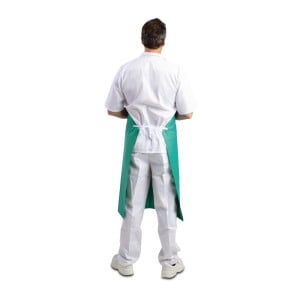 Delantal Impermeable Muy Resistente Verde 1070 X 910 Mm - Ropa de Chef Whites - Fourniresto