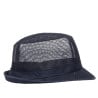 Sombrero Trilby Azul Marino con Rejilla - Talla L 590 mm - FourniResto - Fourniresto