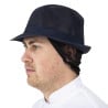 Sombrero Trilby Azul Marino con Rejilla - Talla L 590 mm - FourniResto - Fourniresto