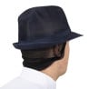 Sombrero Trilby Azul Marino con Rejilla - Talla L 590 mm - FourniResto - Fourniresto