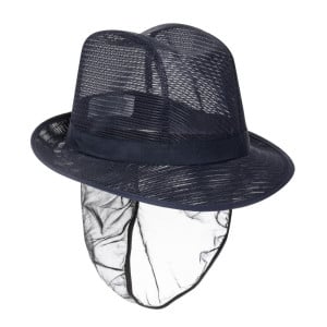 Sombrero Trilby Azul Marino con Rejilla - Talla M 570 mm - FourniResto - Fourniresto