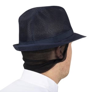 Sombrero Trilby Azul Marino con Rejilla - Talla M 570 mm - FourniResto - Fourniresto