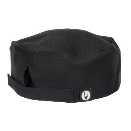 Gorro de cocina negro Cool Vent - Talla única - Chef Works - Fourniresto